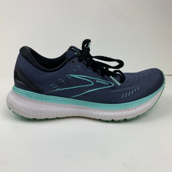 Brooks Women's Athletic Shoes - Navy and Teal - Picture 4 of 13